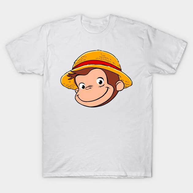 Curious Luffy T-Shirt by kookylove